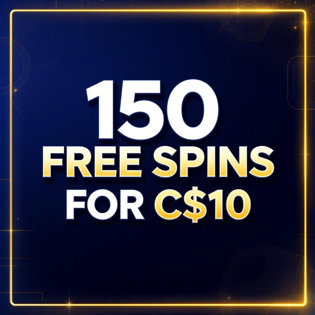 150 Free Spins for C$10 150 Free Spins for C$10